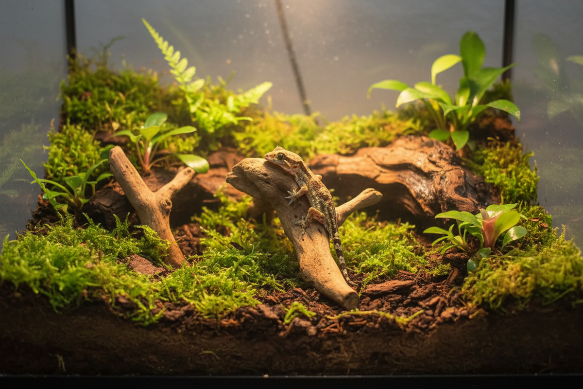 Lot de 3 pièces de bois flotté pour terrarium