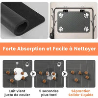 Gamelle imperméable pour chien et chat - Repas et hydratation faciles en toutes circonstances