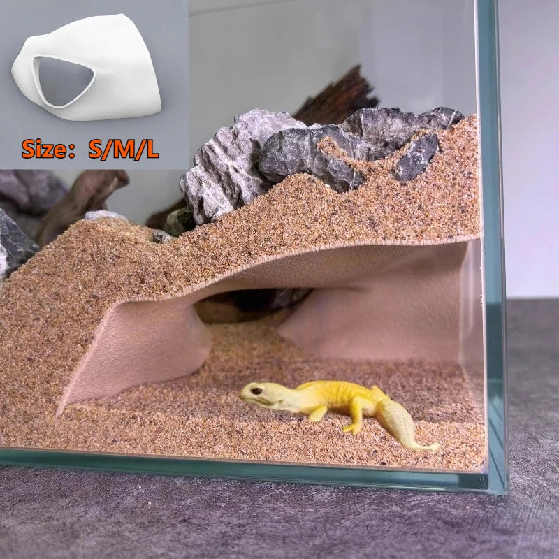 Cachette souterraine imprimée 3D pour reptiles