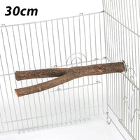 Ensemble de perchoirs en bois pour oiseaux de cage