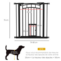Barrière de sécurité sans perçage pour chien - installée dans une embrasure
