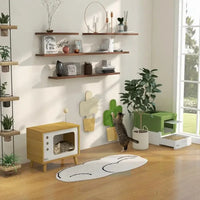 Jouets inclus avec la maisonnette pour chat