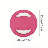 Frisbee indestructible pour chien - vue de dessus