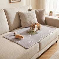 Tapis lavable pour cochon d'Inde - détail du tissu