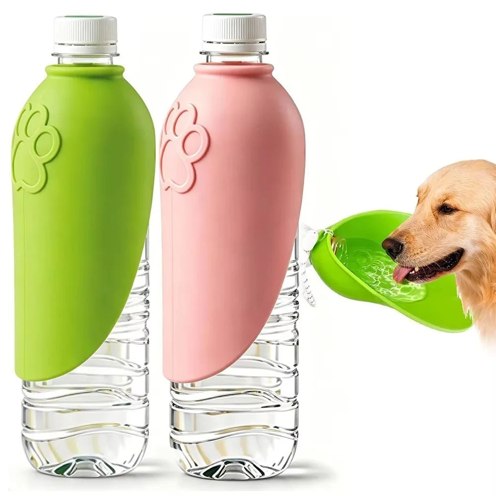 Gourde pliable pour chien et chat – format replié ou compact