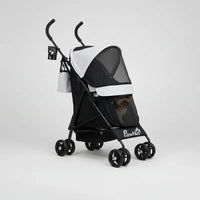 Poussette pliable légère pour chien, vue d'ensemble