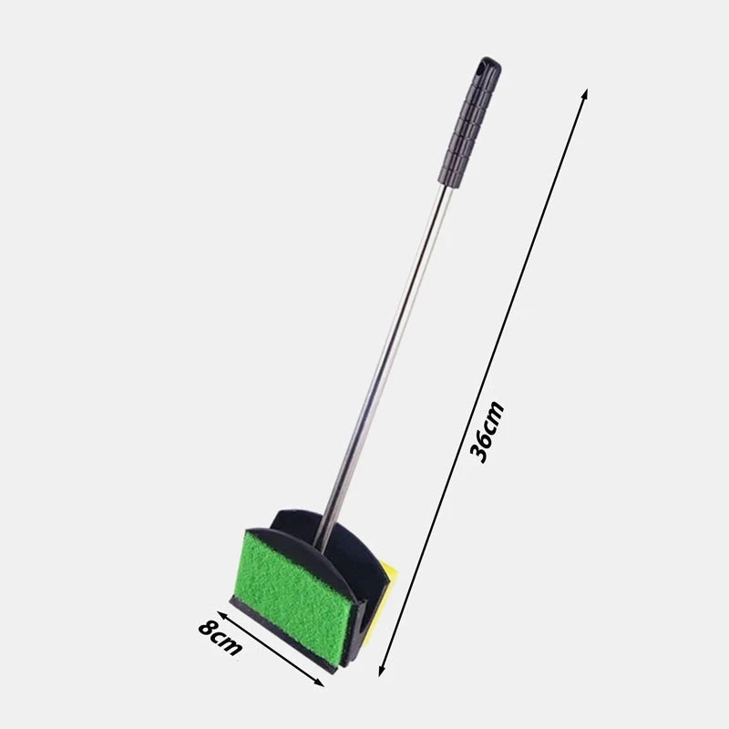 Brosse de nettoyage aquarium flottant à la surface de l'eau