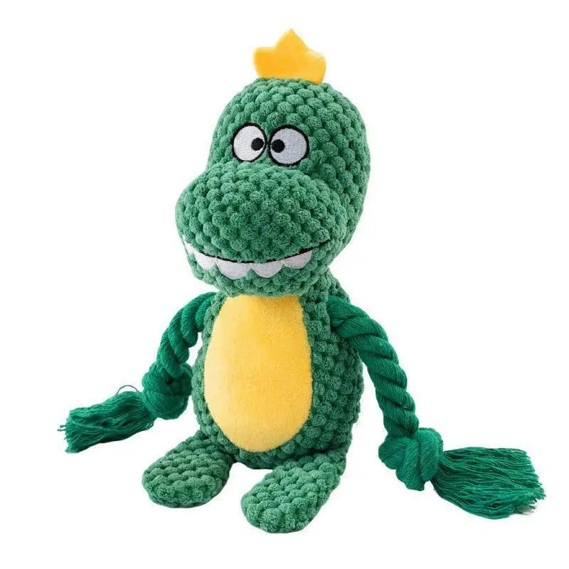 Jouet peluche indestructible pour chien en situation, vue 12