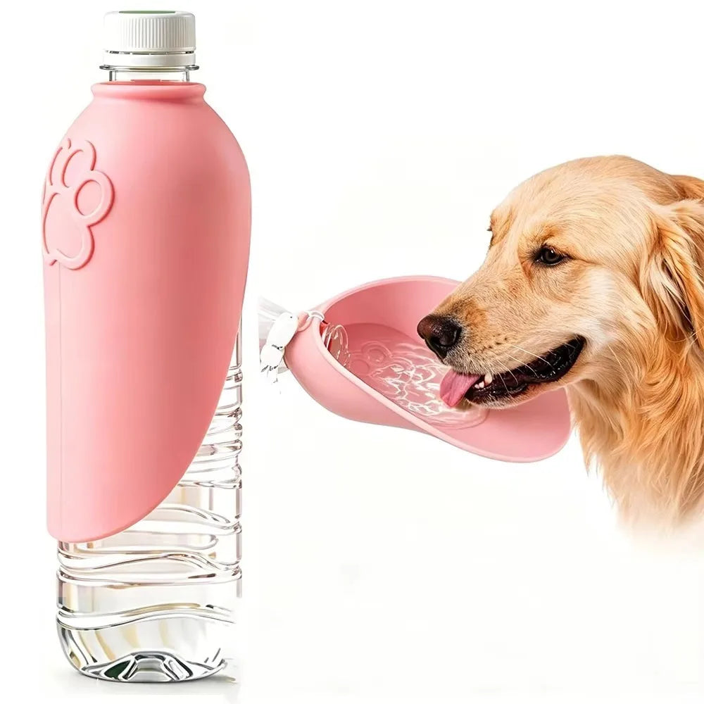 Gourde pliable pour chien et chat – présentation des tailles