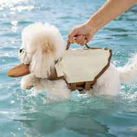 Poignée de portage du gilet de flottaison pour chien