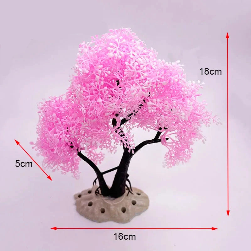 Plante artificielle pour aquarium - dimensions