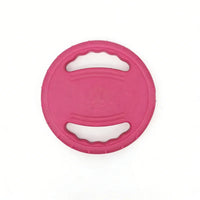 Frisbee indestructible pour chien - chien tenant le frisbee dans la gueule