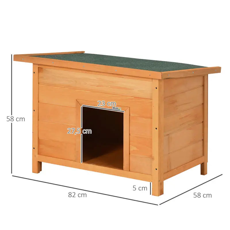 Plancher aéré de la niche pour chien