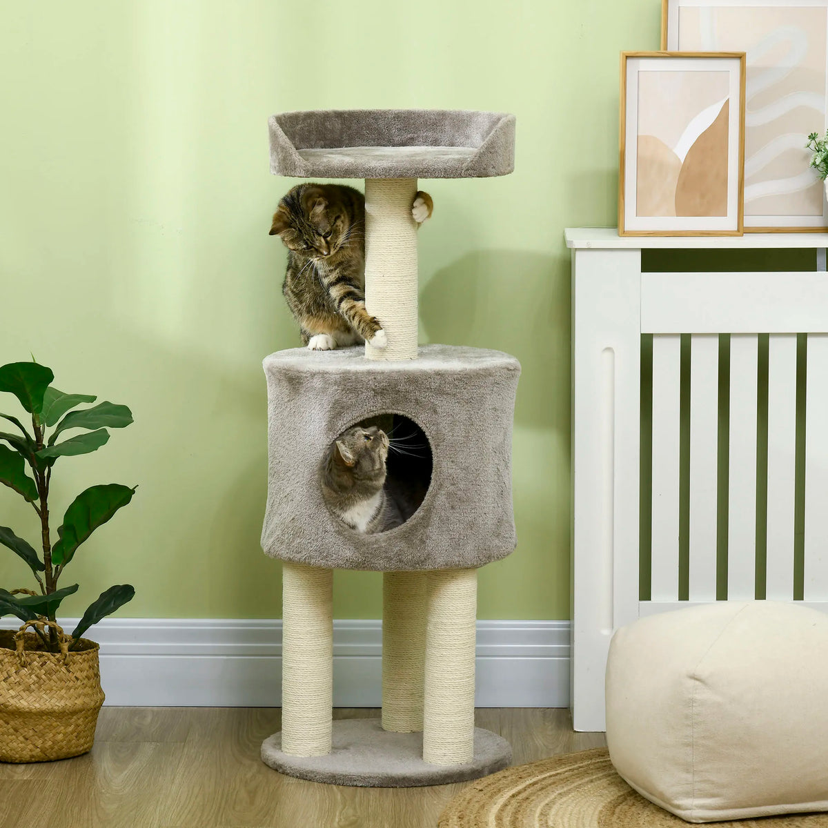 Griffoir arbre à chat sisal - détail du griffoir