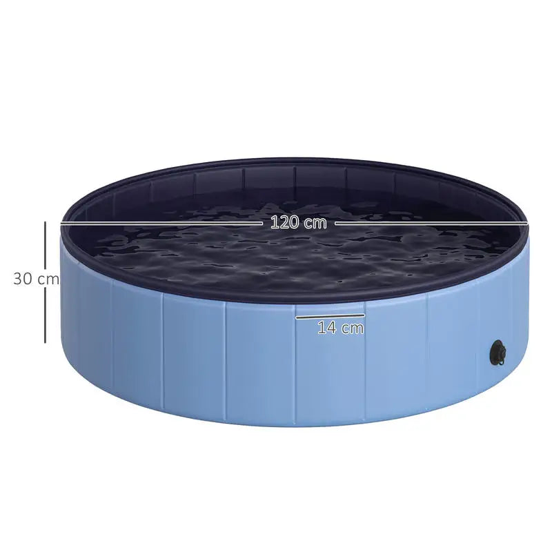 Bouchon de vidange de la piscine pliable pour chien