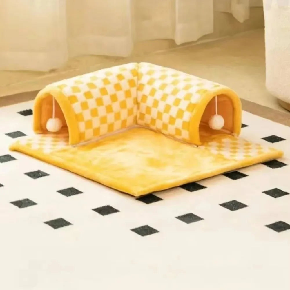 Couchage pour chien et chat – détail des coutures