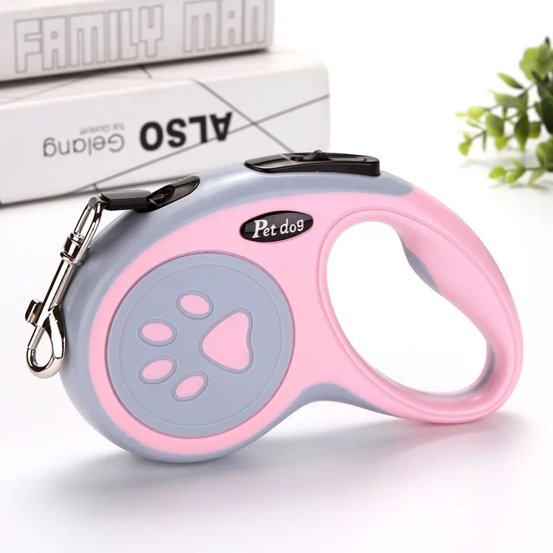 Laisse rétractable pour chien et chat – laisse tenue en main