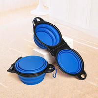 Gamelle double pour chien - Repas et hydratation faciles en toutes circonstances