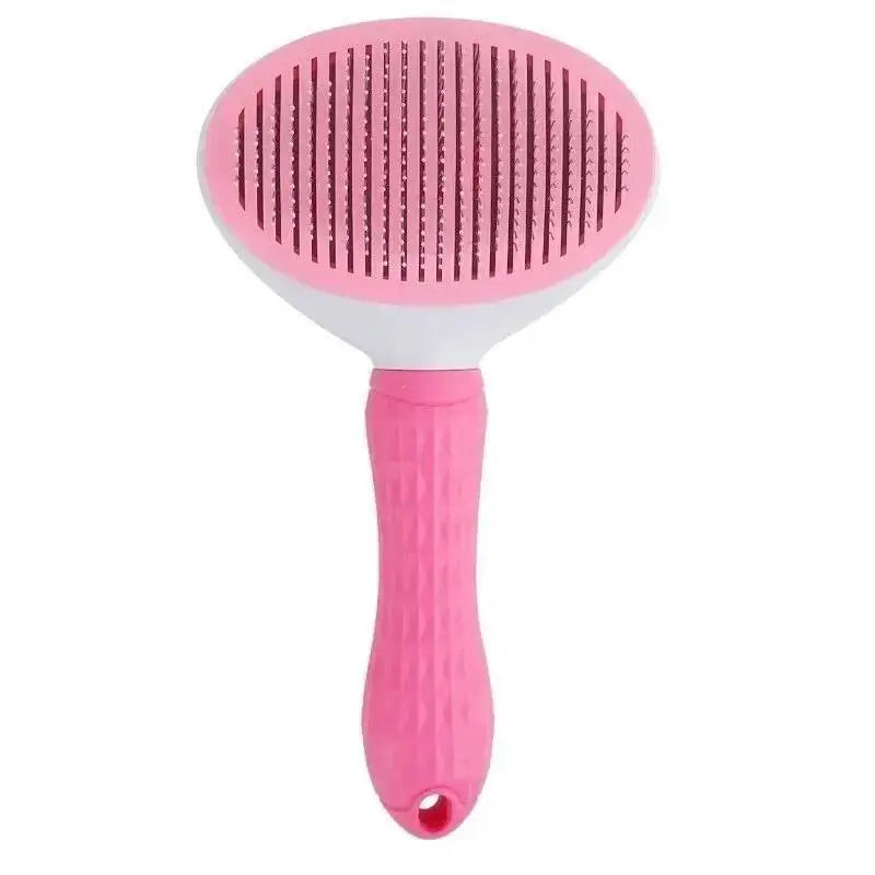 Brosse de toilettage auto-nettoyant pour chien et chat - Élimine les poils morts en douceur