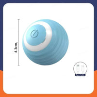Jouet automatique rechargeable pour chat en situation, vue 2