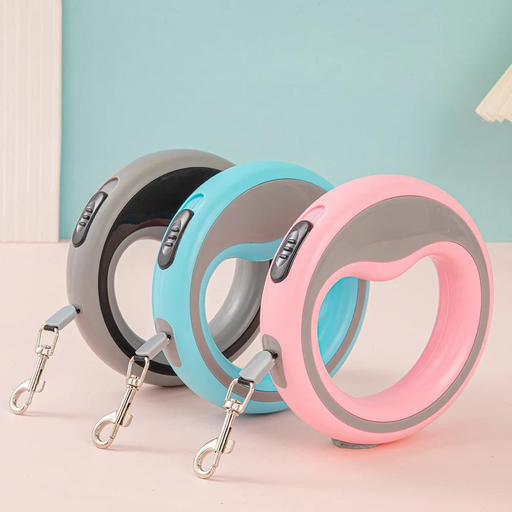 Laisse rétractable automatique pour chien – vue d'ensemble de la laisse