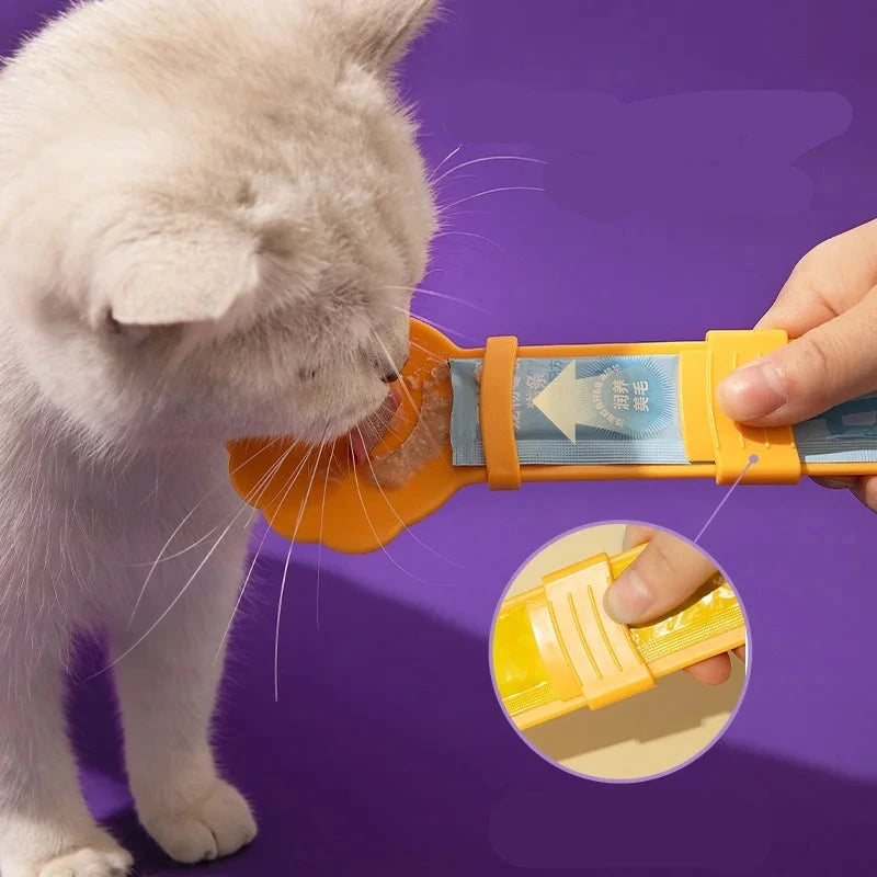 Gamelle pour chat coloris jaune