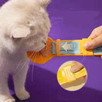 Gamelle pour chat coloris jaune