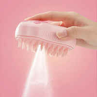 Poils éjectés après utilisation de la brosse