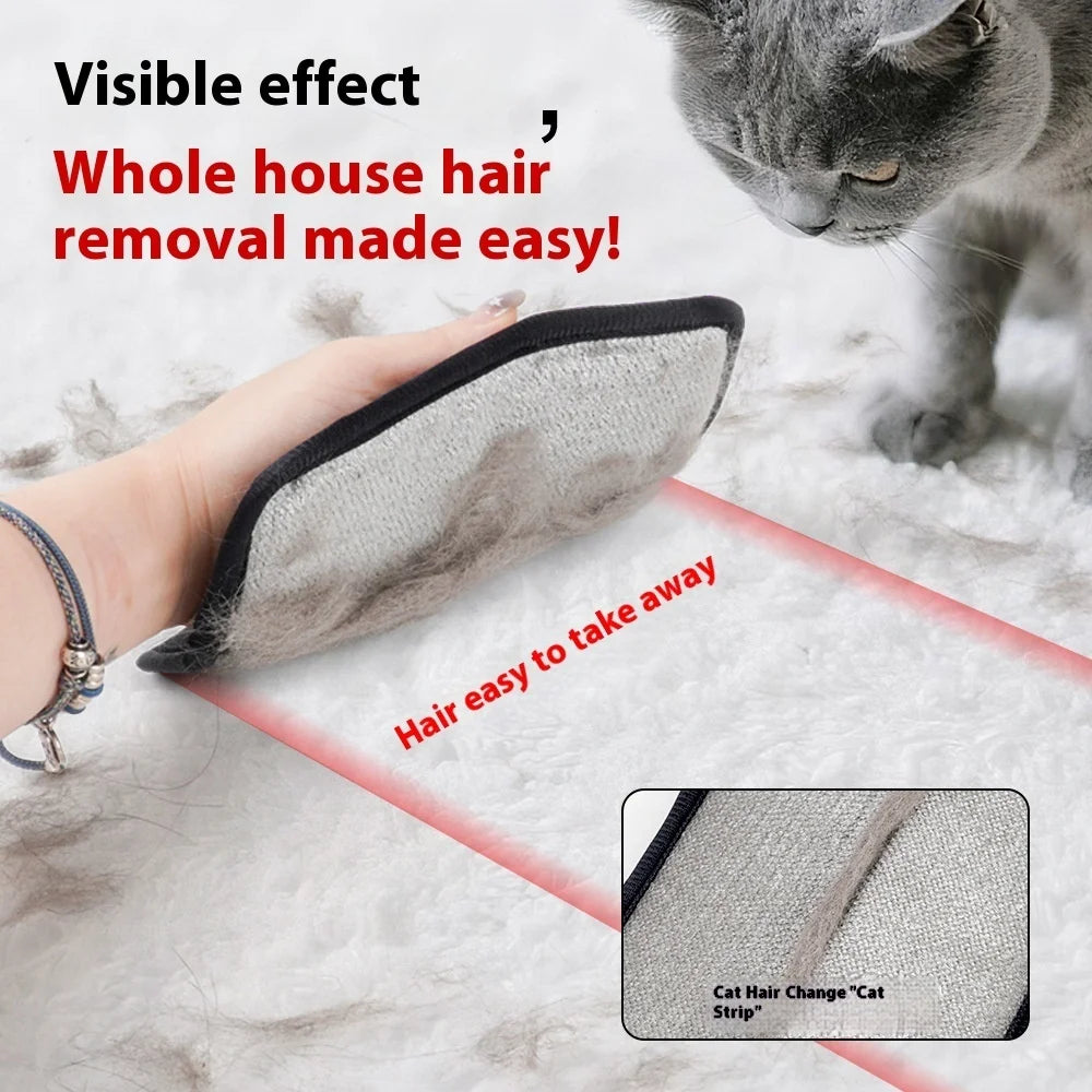 Sangle réglable des gants de toilettage