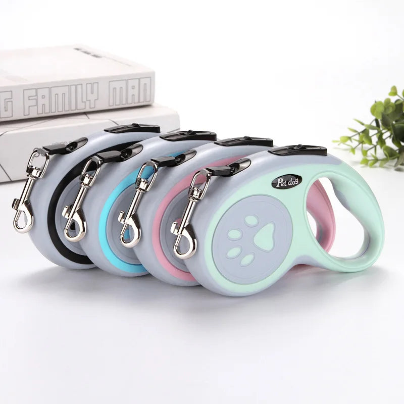 Laisse rétractable pour chien et chat – détail de la poignée