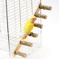 Échelle en bois pour oiseau et hamster - vue d'ensemble