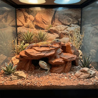 Ornement rocher imprimé 3D pour aquarium