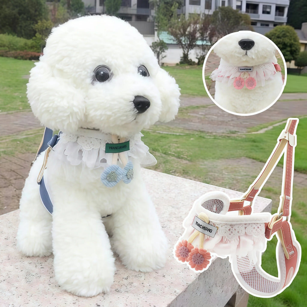 Harnais double pour chien - vue de face