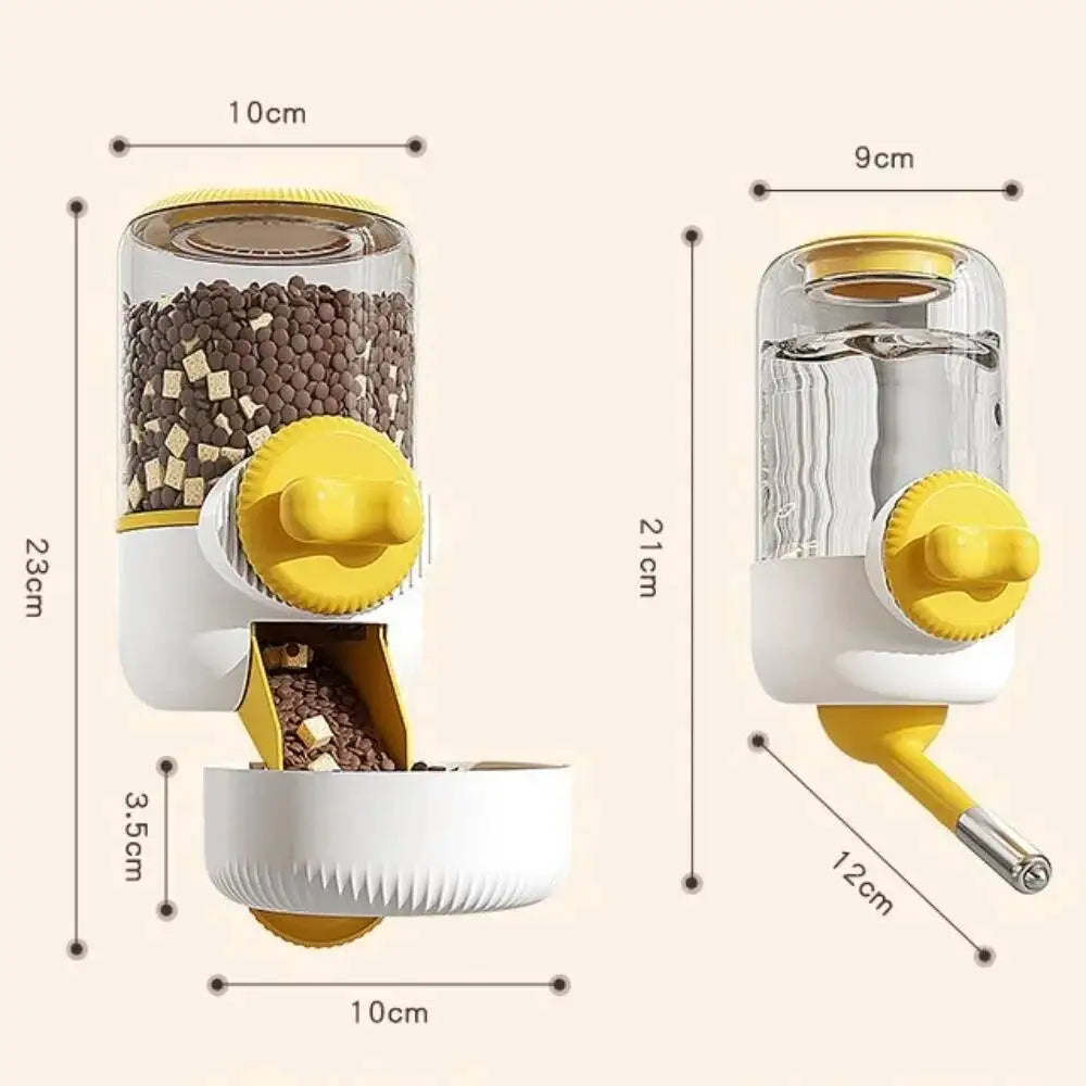 Gourde automatique pour chien et chat – produit en situation d'utilisation