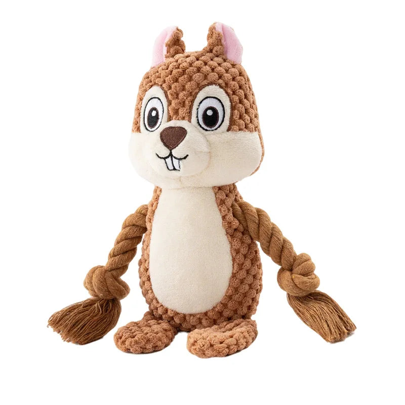 Jouet peluche indestructible pour chien en situation, vue 10