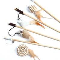Canne à plumes pour chat - vue d'ensemble