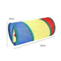 Jouet tunnel pour chat en situation