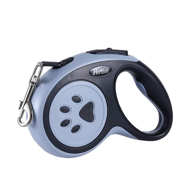 Laisse rétractable pour chien et chat – chien en promenade avec la laisse