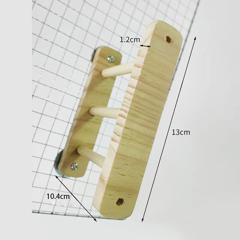 Jouet pliable en bois - détail du bois naturel