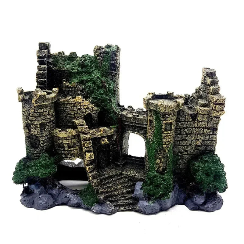 Décor château résine - ouvertures traversantes