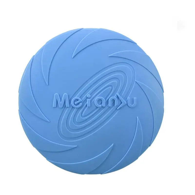Frisbee résistant pour chien, vue de dessus