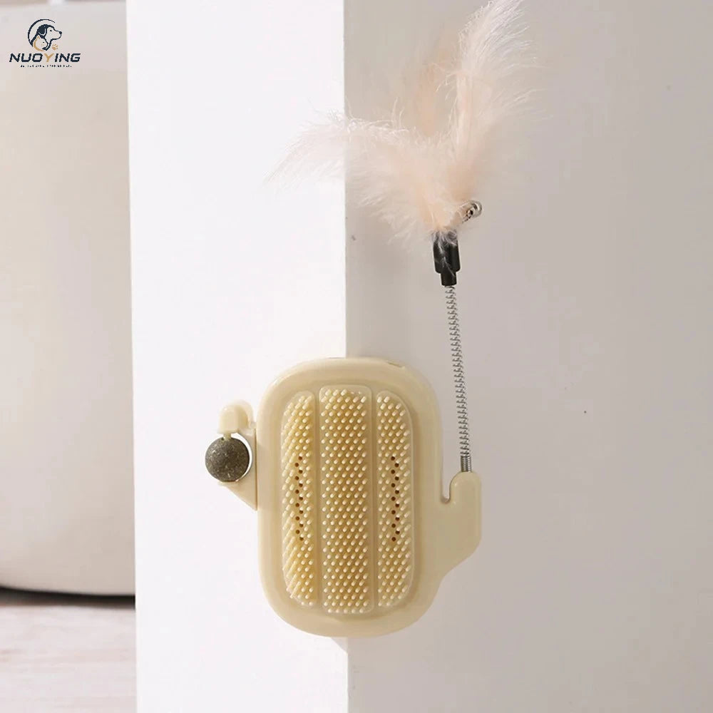 Griffoir cactus interactif pour chat - balle à cataire incluse