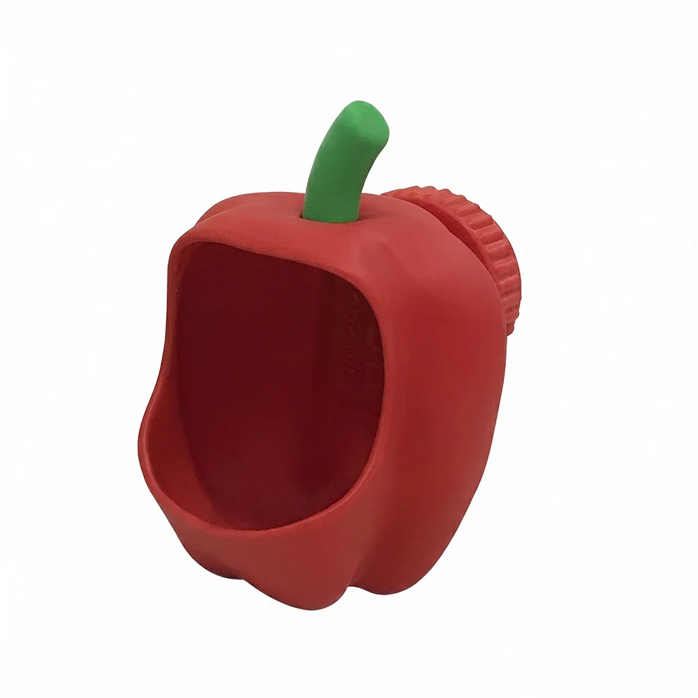 Mangeoire piment pour perruche - dimensions indicatives