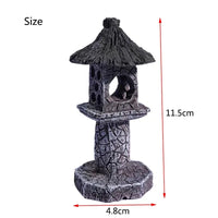 Château pour aquarium d'eau douce - dimensions