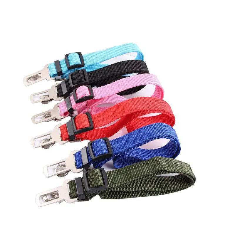 Harnais ceinture de sécurité voiture pour chien – détail des sangles réglables