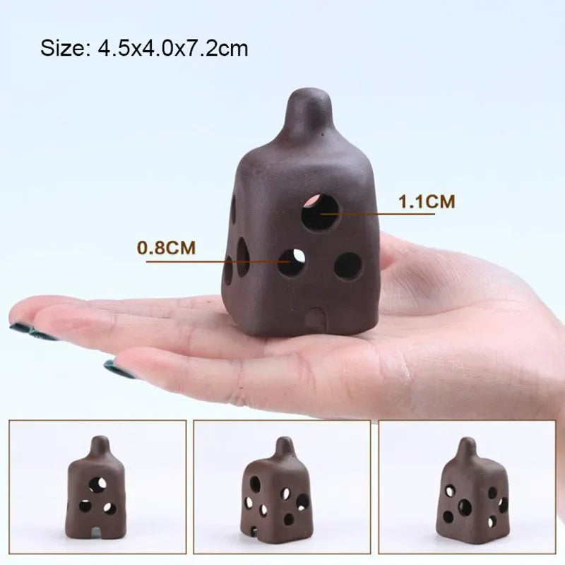 Abri céramique pour aquarium, forme 2