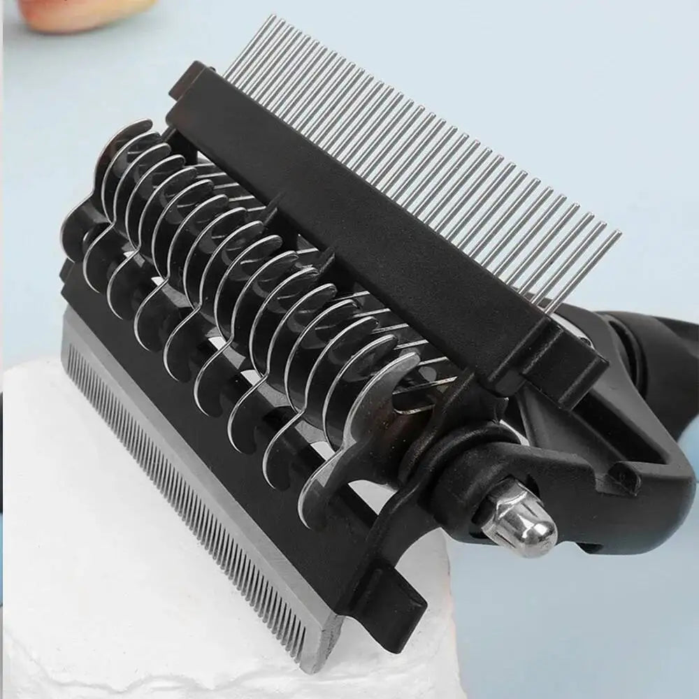 Brosse de toilettage pour chien et chat – détail des dents