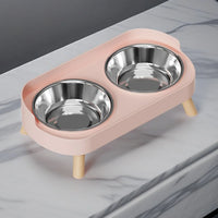 Gamelle double pour chien et chat – présentation des tailles