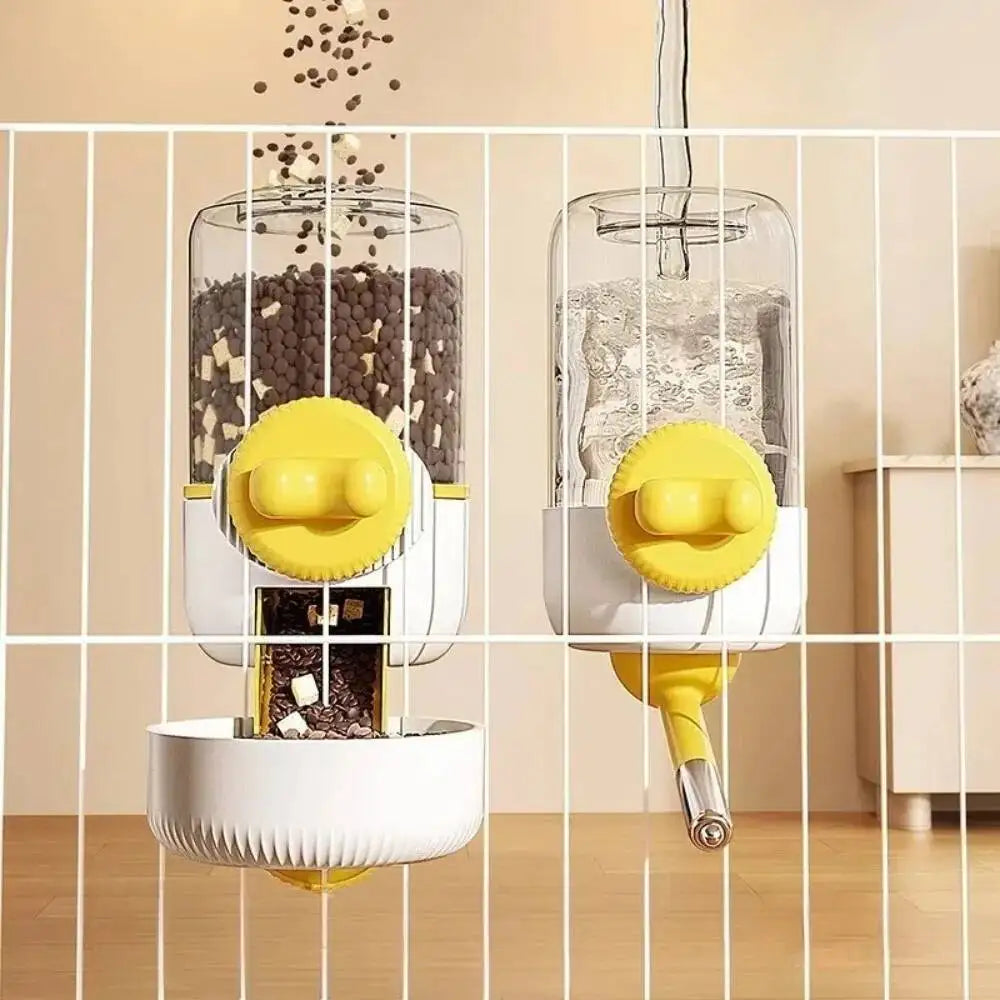 Gourde automatique pour chien et chat – détail du compartiment ou du bec