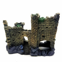 Château pour aquarium - détail de la texture roche